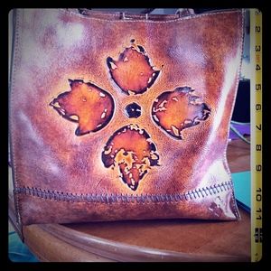 Patricia Nash Leather Tote Bag